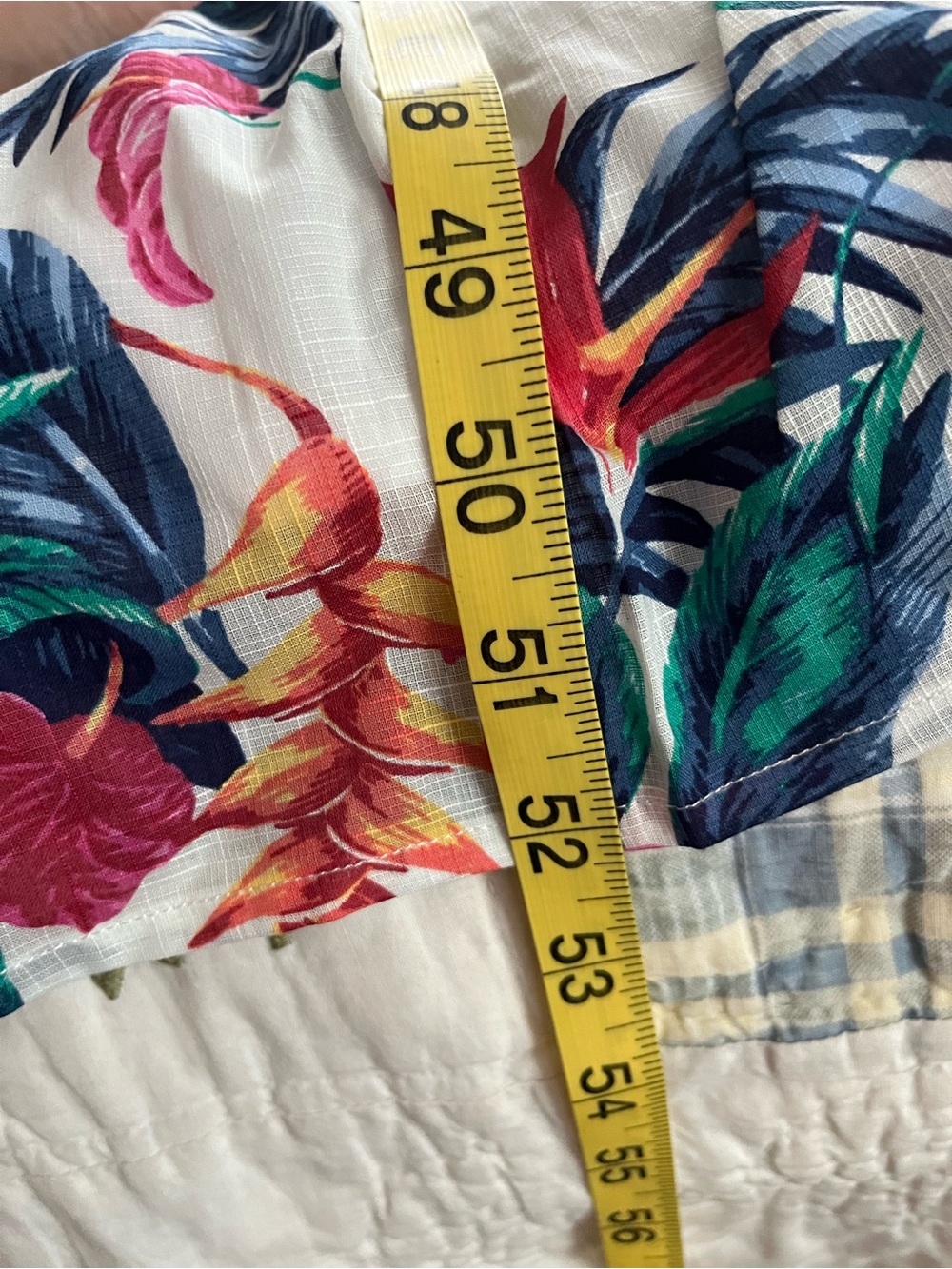 Tori Richard White Maxi Dress with Multicolor Tropical Print Women’s Size Medium - Picture 8 of 15